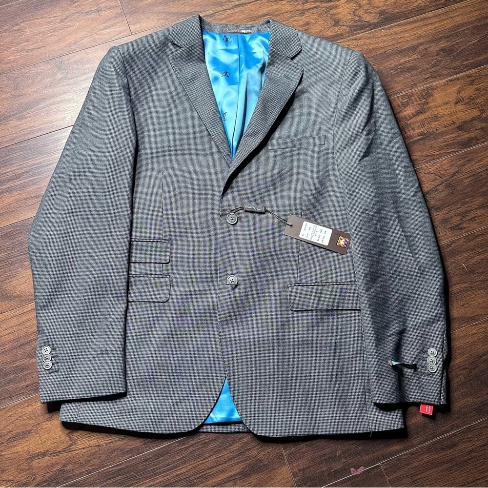 Luciano Natazzi Florence Modern Wool Blazer Sports Jacket